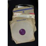 Collection of mixed 78 rpm Records Waltzes / Comedy / Band music