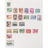 Stamp album, Pahang Malaysia to Rwanda, mounted and unmounted