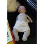 AM Germany bisque headed doll, 38cm high AF