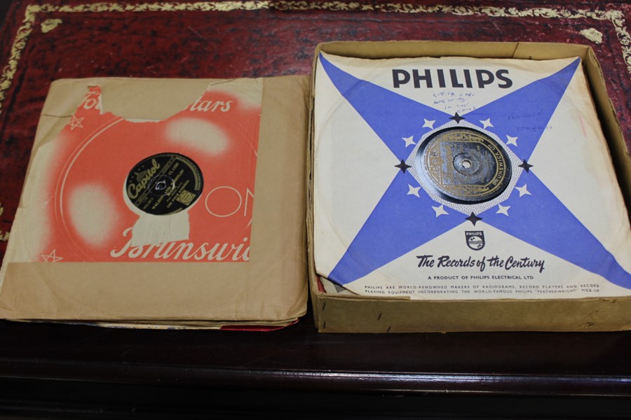 Collection of 78s. Artists to include Harry Belafonte, Bing Crosby, Bud Flanagan, Nat King Cole