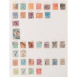 Stamp album, Bahamas and Burundi, mounted and unmounted