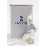Lladro figure 4676 Shepherd with Lamb