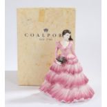 Coalport 'Ladies of Fashion' figure - Gabrielle, boxed