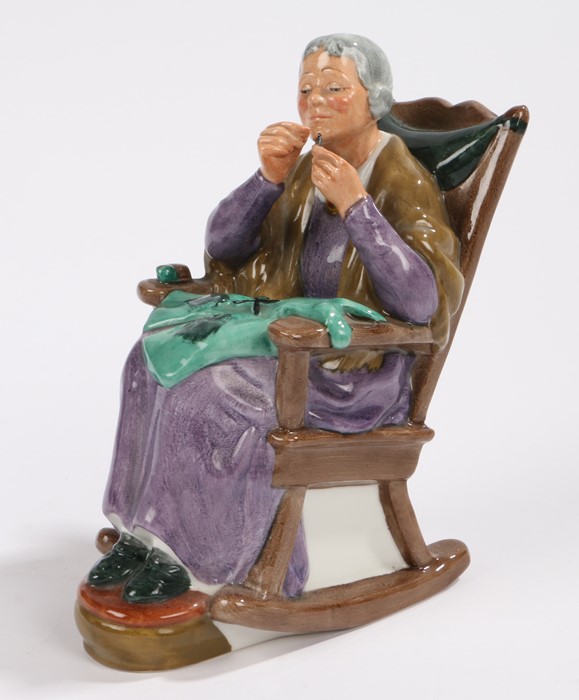 Royal Doulton Porcelain figure A Stitch in Time HN 2352 - Image 2 of 2