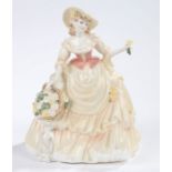 Coalport figurine, from the 'Celebration of the Seasons' collection, 'Harvest Gold', No. 379, CW416,