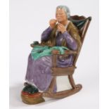 Royal Doulton Porcelain figure A Stitch in Time HN 2352