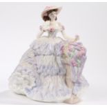 Coalport figurine, from the 'Celebration of the Seasons' collection, 'Lilac Time', No. 1495,