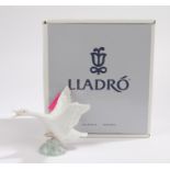 Lladro figure 1265 Duck Jumping, boxed