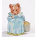 Beswick Beatrix Potter's 'Aunt Pettitoes', by F. Warne & Co Ltd, marked to the base, 9cm high