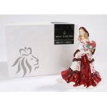 Royal Doulton figurine, from the 'Pretty Ladies' collection, 'Christmas Day 2008', HN 5209, boxed