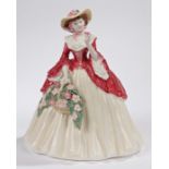 Coalport figurine, from the 'Celebration of the Seasons' collection, 'Holly Bright', No. 485, CW514,