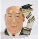 Royal Doulton character jug, D6987 Alfred Hitchcock