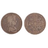 Charles II Crown, (1660-1685) NONO, 1677 (S. 3358)