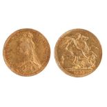 Victorian Sovereign, (1837-1901) 1890, St George and the Dragon