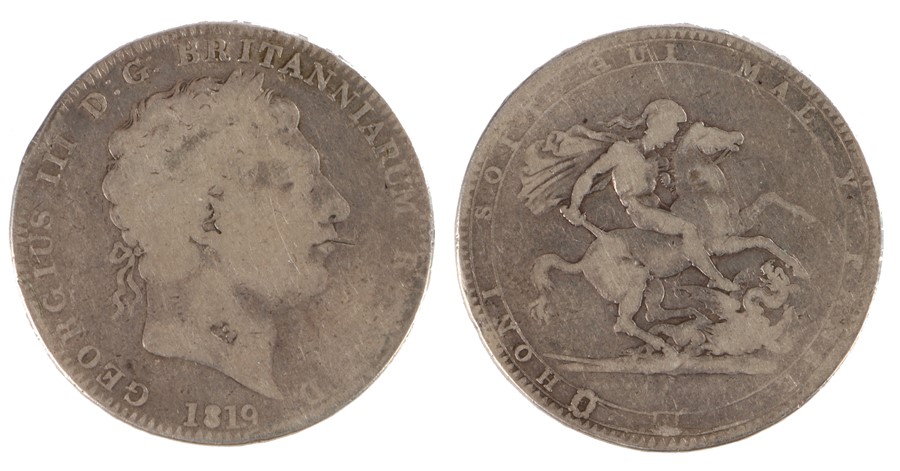 George III Crown (1760-1820) 1819, (S. 3787)