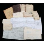 Second World War Soldiers Service Book, Pay Book and other ephemera to 11402081 Gunner Leonard