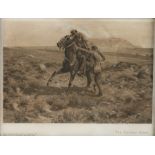 Early 20th century sepia print, ' From the painting by W.B. Wollen, R.I.Exhibited in the Royal