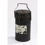 Second World War Royal Air Force large food flask,for the issue of hot food to the crews of