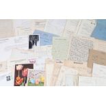 Collection of Second World War German ephemera including, Feldpost cards, documentation bearing