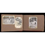 Second World War photograph album to a soldier in what appears to a Rifle Regiment, interesting
