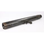 First World War British Naval Variable Power Gunsighting telescope by W Ottway & Co Ltd, Ealing,