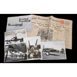 Official Second World War British press photographs of the Royal Air Force Typhoon fighter bomber,