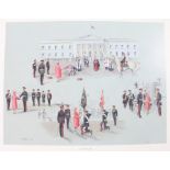 Sandhurst sketches, by General Sir Cecil Blacker, a portfolio of monochrome and colour prints of the