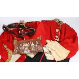 First World War era British army officers full dress tunic to a Lancashire Fusiliers Gallipoli D.S.