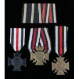 German 1914 - 1918 War Honour Cross for widows and parents of fallen soldiers, maker marked to