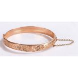 9 carat gold bracelet, AF, 9.7 grams