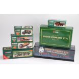 Seven Corgi Eddie Stobart 1:50 scale die cast model vehicles, consisting of Corgi Classics deluxe