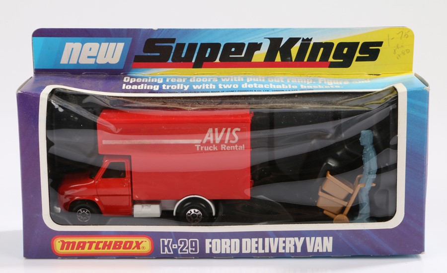 Matchbox Super Kings K-29 Ford Delivery Van boxed