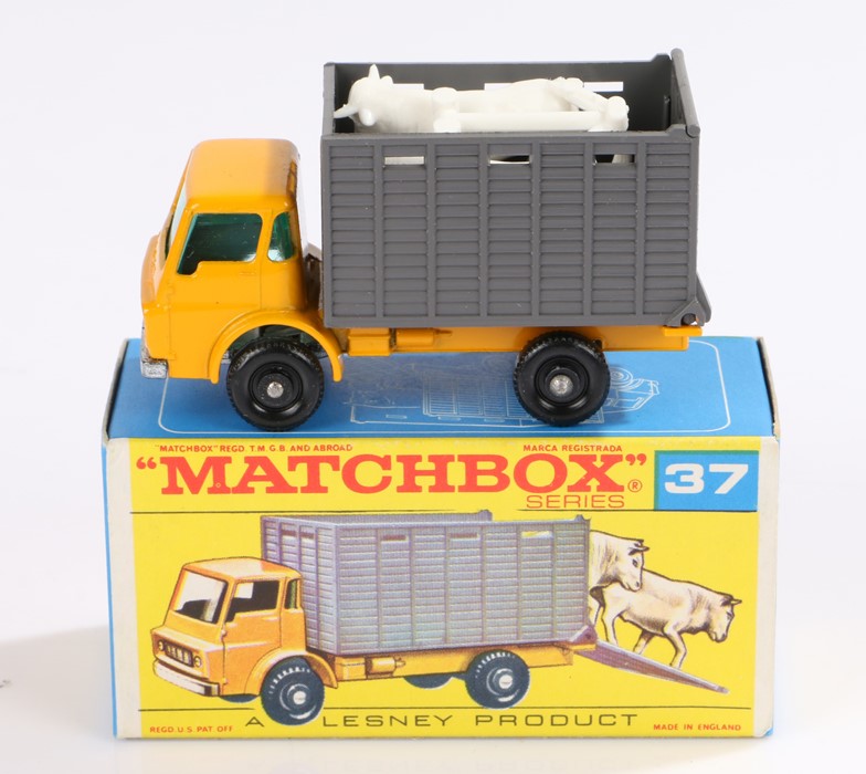 Matchbox Lesney Product Cattle Truck 37, boxed as new