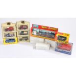 Die cast model vehicles, to include five Lledo lorrys, Walkers crisps trucks, Ertl Ford CL-9000