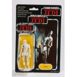 Kenner 8D8, Star Wars, Return of the Jedi, upon a 79 back punched card