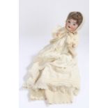 German bisque porcelain doll, the neck Made in Germany, 1310-42 1296-36