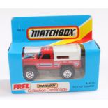 Matchbox Pick-Up Camper 35 boxed as new