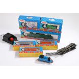 Hornby Thomas & Friends train models, Toby the Tram R 9046, Perry R 350, unmarked locomotive,