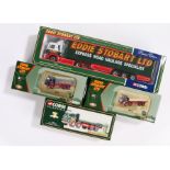 Four Corgi Eddie Stobart Ltd limited edition 1:50 scale die cast model vehicles, consisting of 75702