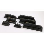 Kingmaker Steam Collection model trains made with coal, consisting of Prairie Tank, Mallard,
