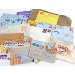 Stamps to include Hong Kong, India, and Malaya, loose stamps and others (qty)