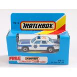 Matchbox US Police Car 10 boxed as new