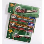 Four Corgi Eddie Stobart Ltd limited edition 1:50 scale die cast model vehicles, consisting of