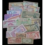 Banknotes, to include British Armed Forces, Japanese Government issue, Canada, Hong Kong, Bank of