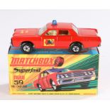 Matchbox Superfast Fire Engine Car new 59, boxed as new