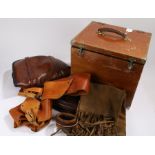 Collection of gun related pouches and belts