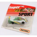Matchbox Super GT Sport card backed
