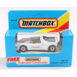 Matchbox Peugeot Quasar 49 boxed as new