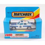 Matchbox US Police Car 10 boxed