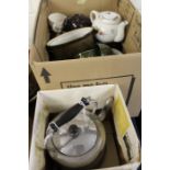 Collection of assorted porcelain ware, to include a Prestige Edison Electric kettle, boxed (qty)